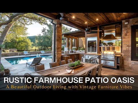 Rustic Farmhouse Patio