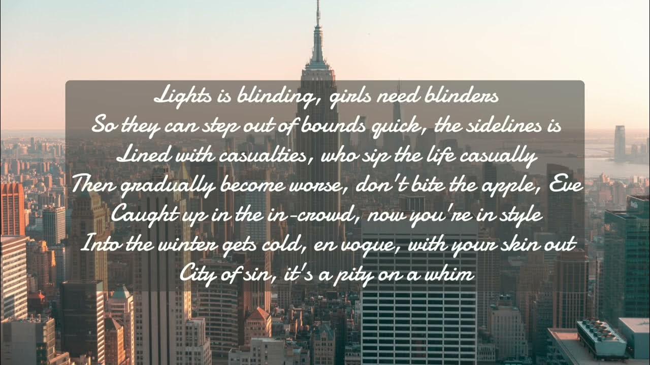 Jay Z Empire State of Mind (lyrics) YouTube