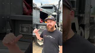 Trucker Kyle does a test drive of the BDE