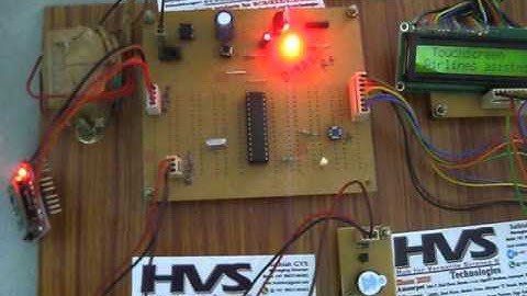 Development of Airlines assistant for Dumb and Illiterates using Touchscreen and Zigbee