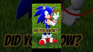 Did you know Sonic may have been hiding something cursed under those white gloves this whole time?