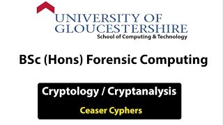 Decrypt Ceaser Cypher Video Cryptology Series (CT5007) (Vid2)