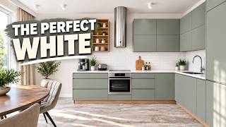 The Perfect White Paint Colors for Sage Green Kitchen Cabinets