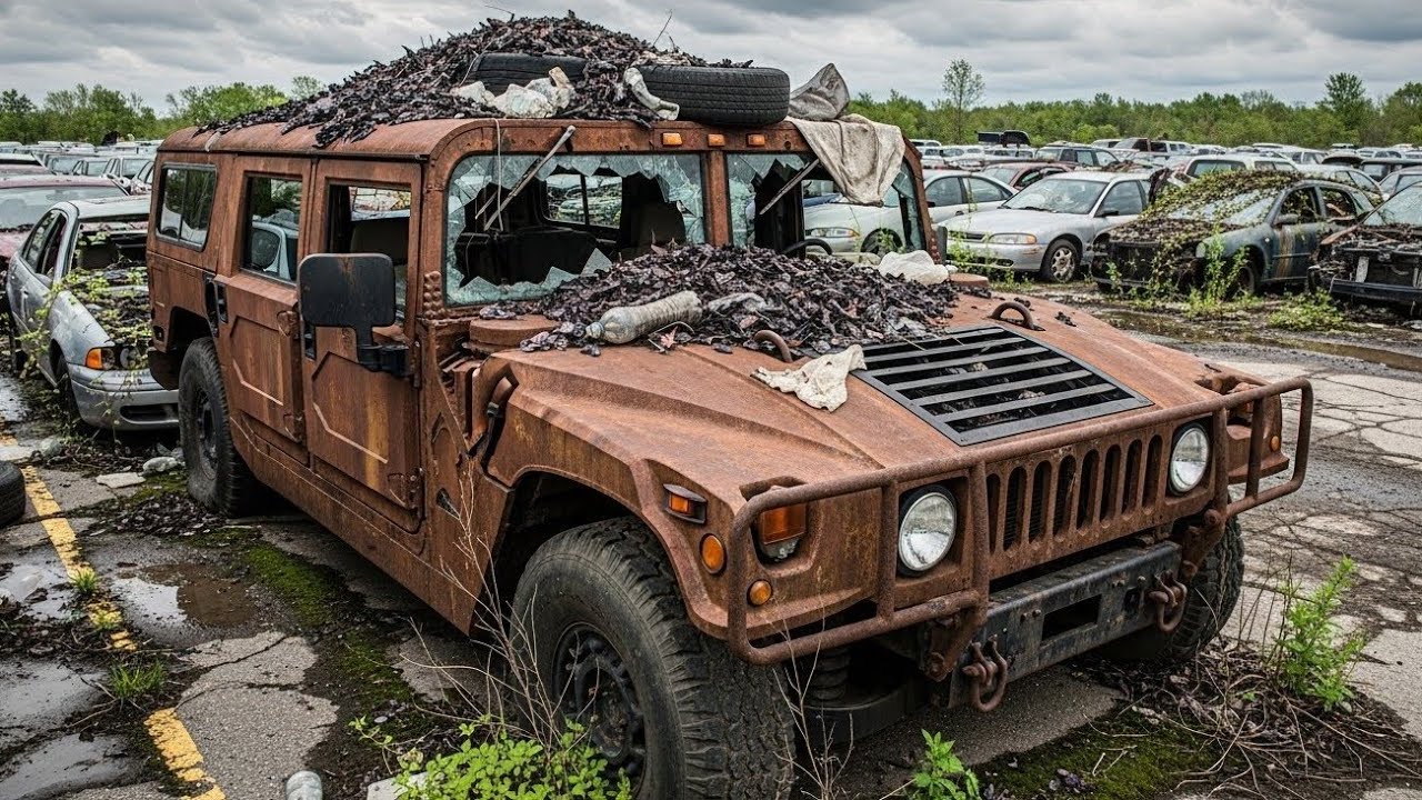 I Bought a 2006 HUMMER H1 for CHEAP! | Abandoned Military Beast Restoration