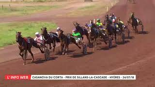 Vidéo de la course PMU PRIX DE SILLANS-LA-CASCADE