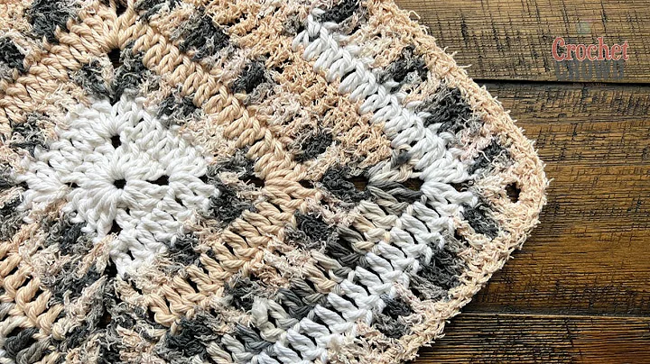 Learn to Crochet a Beautiful Granny Square Dishcloth