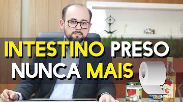 Por que o intestino fica preso?