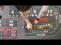 Best craps strategy  comparing the mid press and press 1 unit