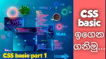 CSS tutorial | CSS sinhala | CSS tutorial for beginners 2021 | CSS crash course - part-1