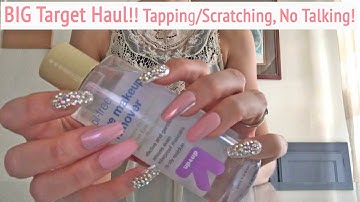 ASMR * BIG Target Haul!!! * Fast Tapping & Scratching * No Talking * ASMRVilla