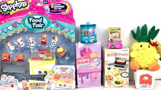 Num Noms Snackables Shopkins Food Fair Mini Packs Pocket Dumpling Blind Bags Opening