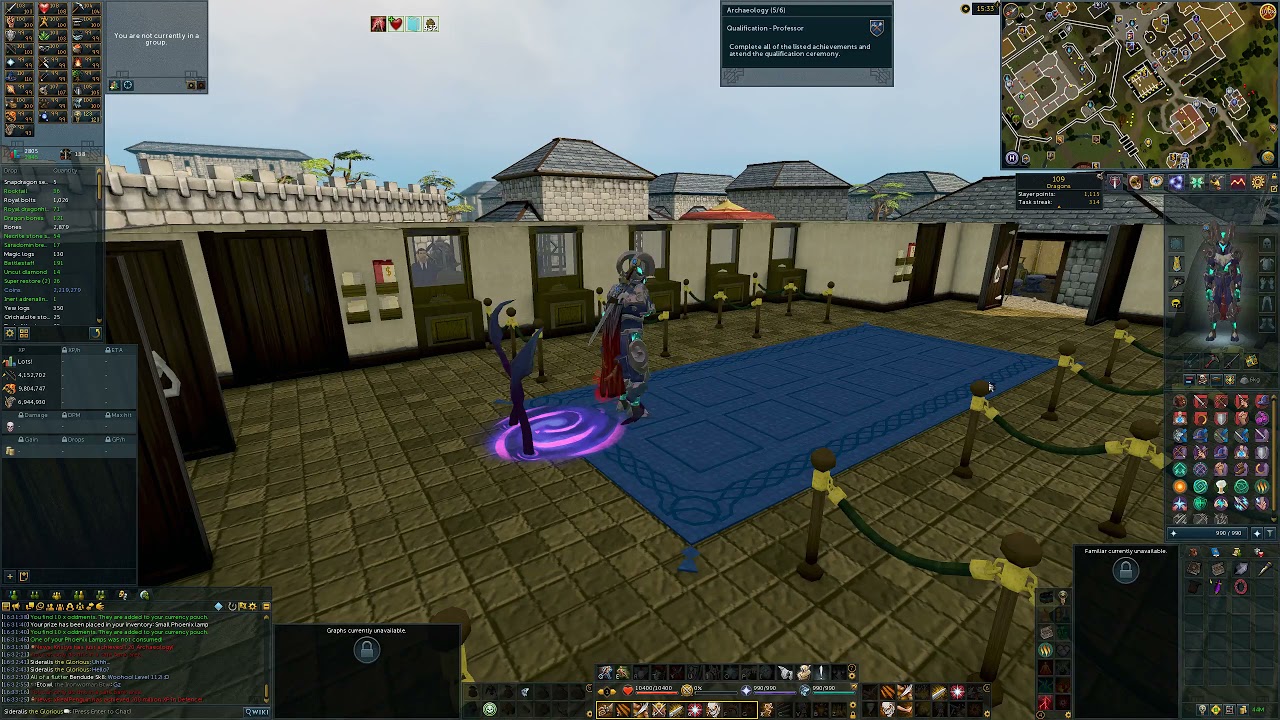 Runescape - Disk of Returning Animation