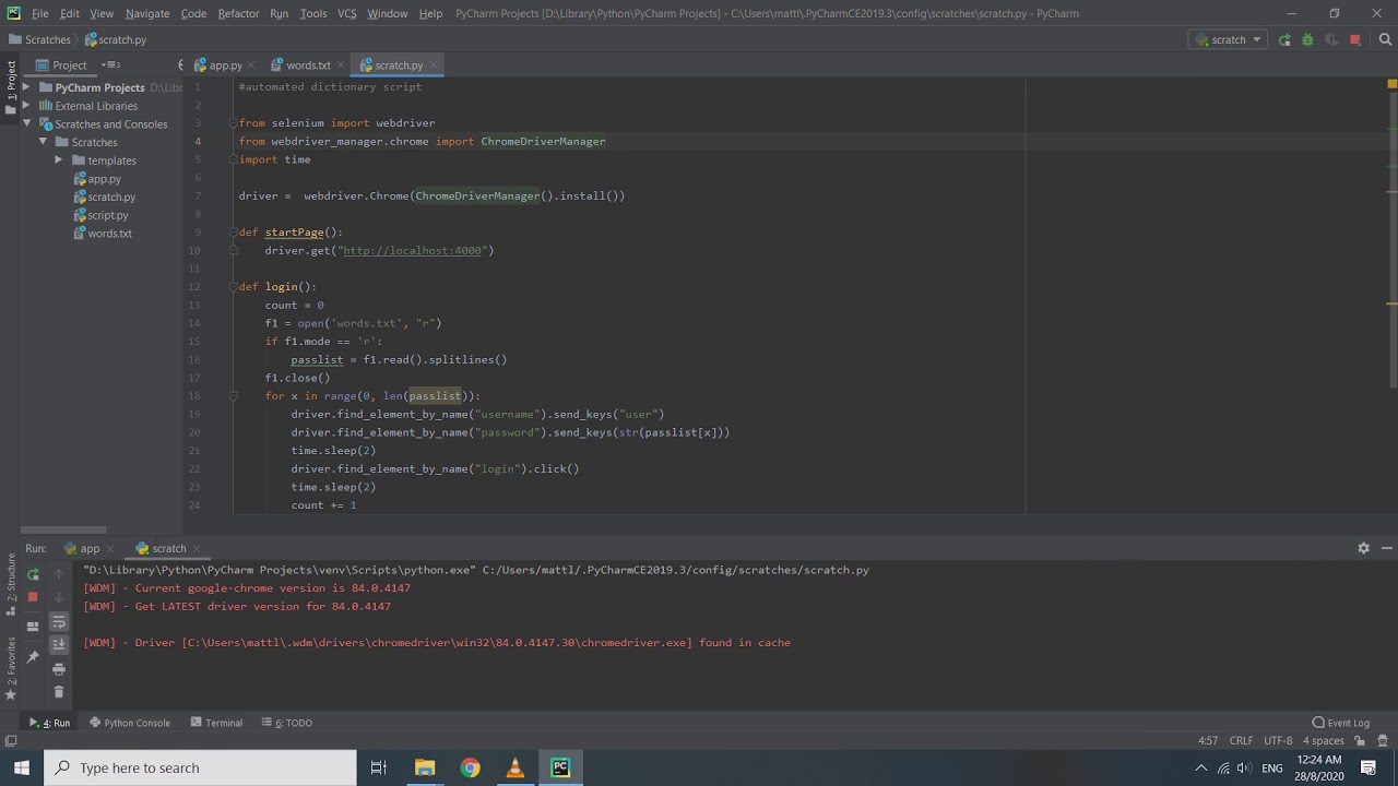 Dictionary Attack - YouTube