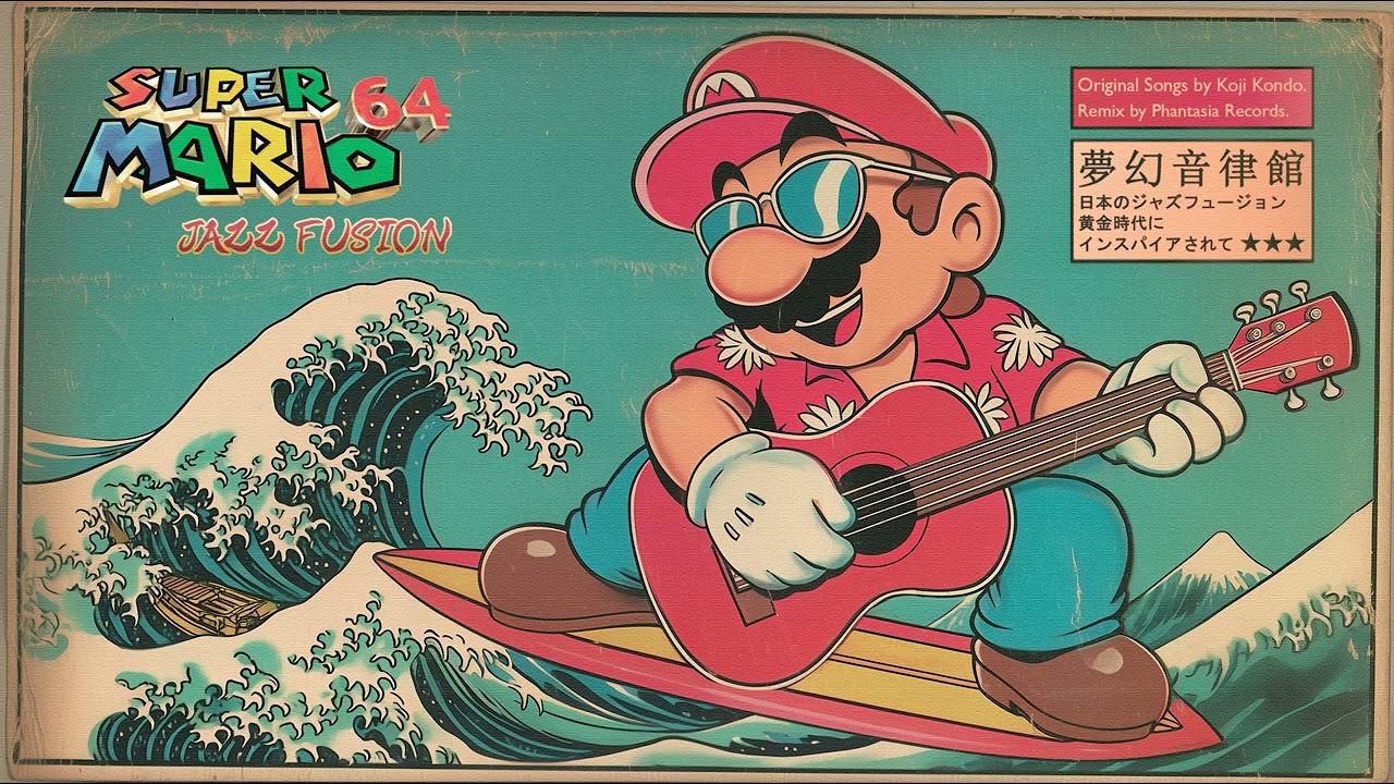 Super Mario 64 but it's Japanese Jazz Fusion - YouTube