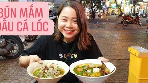BÚN MẮM ĐẦU CÁ LÓC MIỀN TÂY NGON ĐẬM ĐÀ Ở VỈA HÈ SÀI GÒN | PHAN DIỄM VLOG