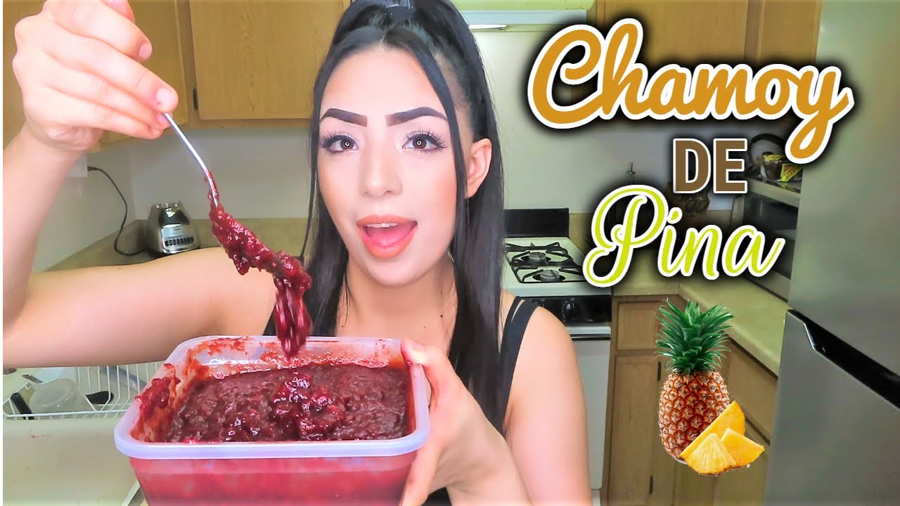 HOW TO MAKE SPICEY CHAMOY DE PIÑA