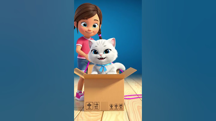 Cardboard Box Prank! 🎁 Luna Got Tricked by the Girl! 😂#cartoon #fun #funny #cutecat #cute