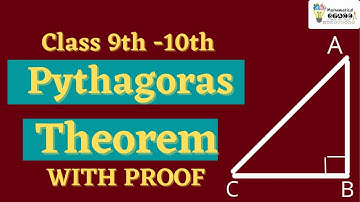 PYTHAGORAS THEOREM FULL PROOF| Geometry | Class 7-10th | English Medium CBSE (NCERT)  |MATH CHANNEL