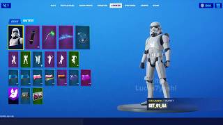 LEAKED Star Wars STORMSTROOPER SKIN in FORTNITE!