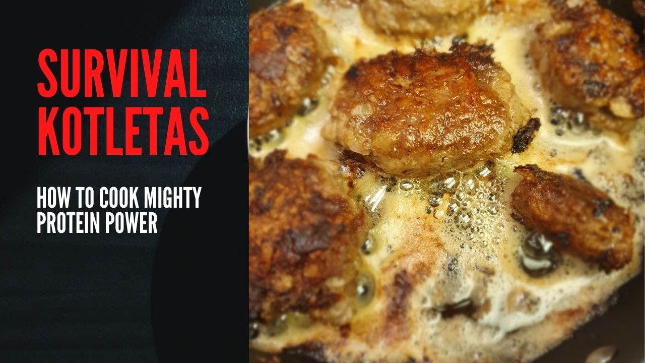 Juicy Survival Beef Cutlets: How to Cook Mighty Protein Power