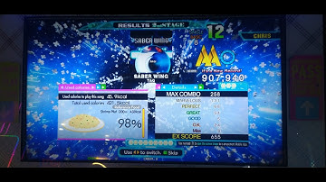 [DDR A20 PLUS] Saber Wing [Basic 8] Blue Full Combo & New Record