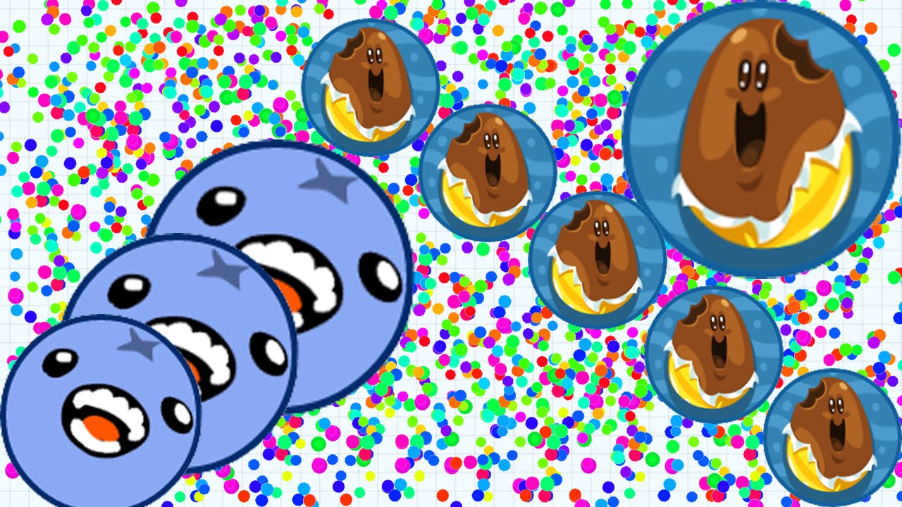 Agar.io Dominating With The  Giant Chocolate Eggs! Agar.io Live Stream