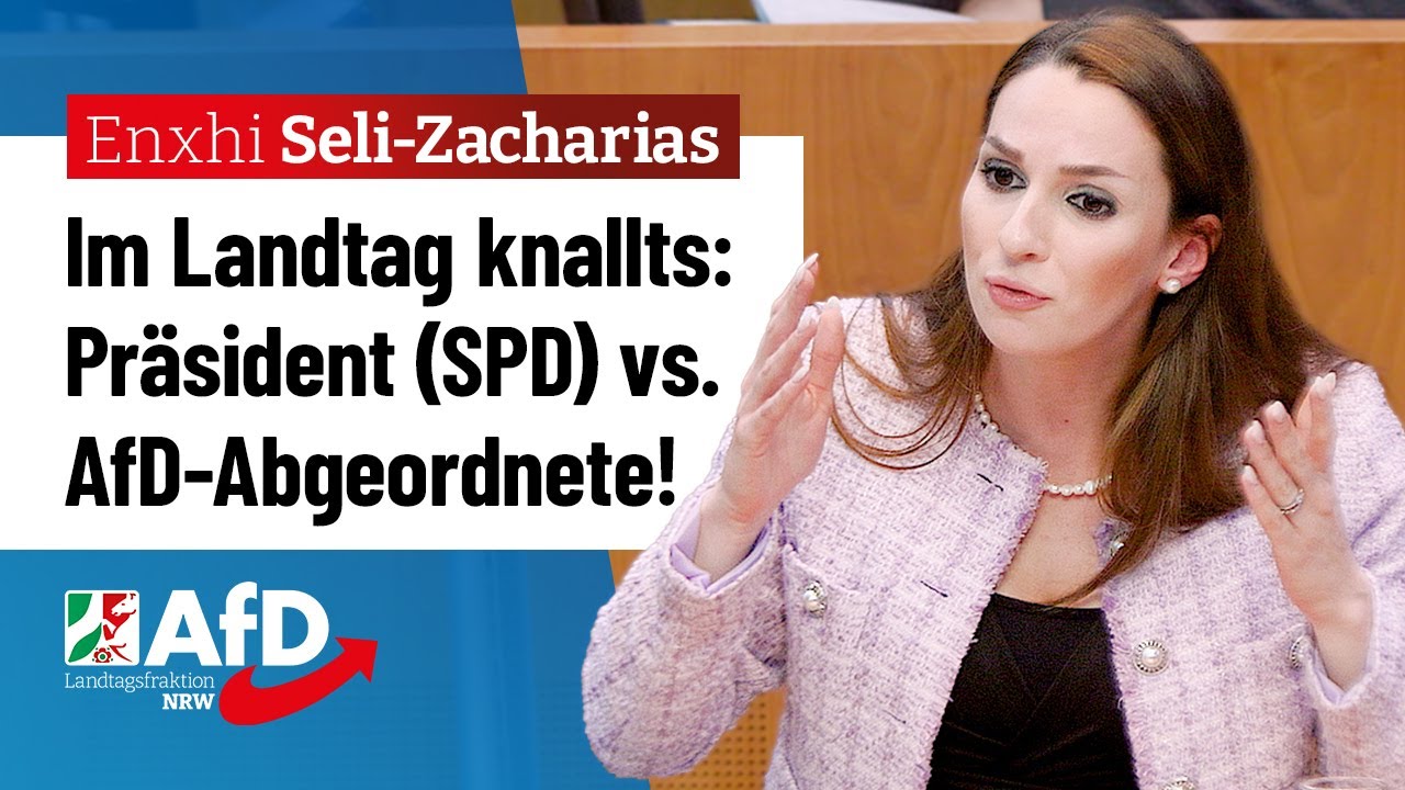 Knallhart-Ansage an Steinzeit-Mohammedaner! – Enxhi Seli-Zacharias (AfD)