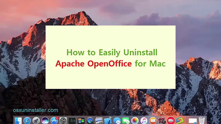 How to Easily Uninstall Apache OpenOffice for Mac