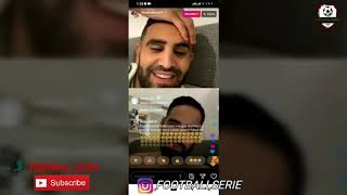 Riyad MAHREZ et ses amis sur Instagram