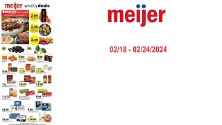 Meijer Weekly Ad (US) - 02/18/2024 - 02/24/2024