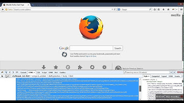 Install Firebug on Firefox