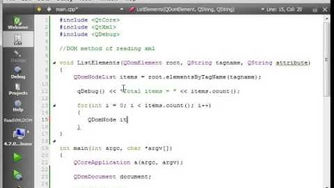 C++ Qt 95  Read XML with DOM