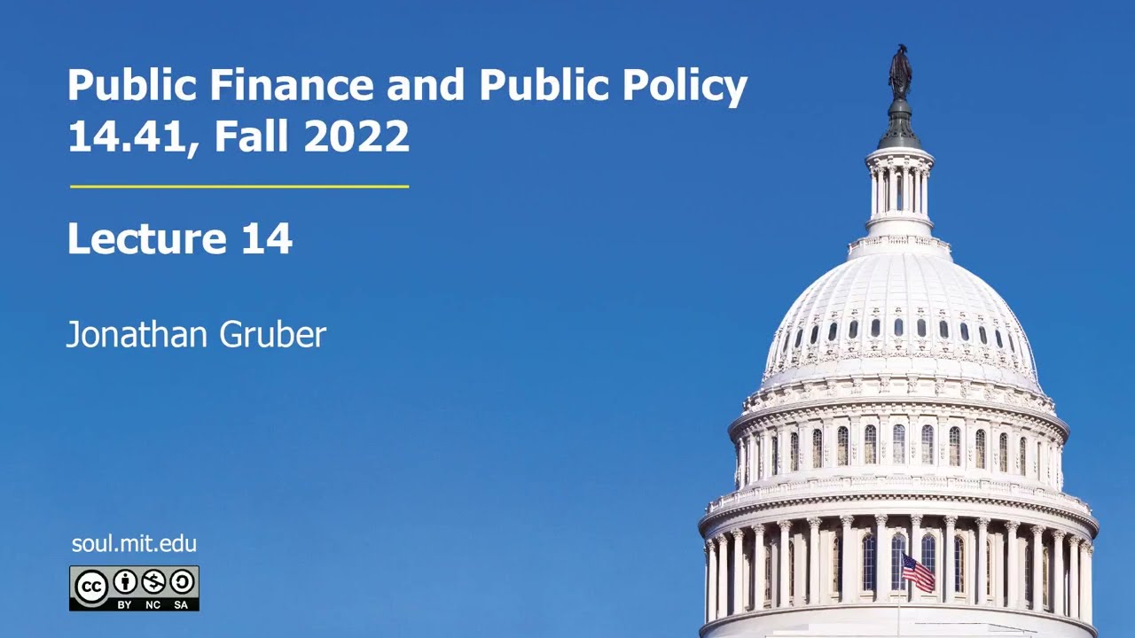 MIT 14.41 Lecture 14: Optimal H.I., Managed Care, Prospective Reimbursement, Medicaid, Medicare