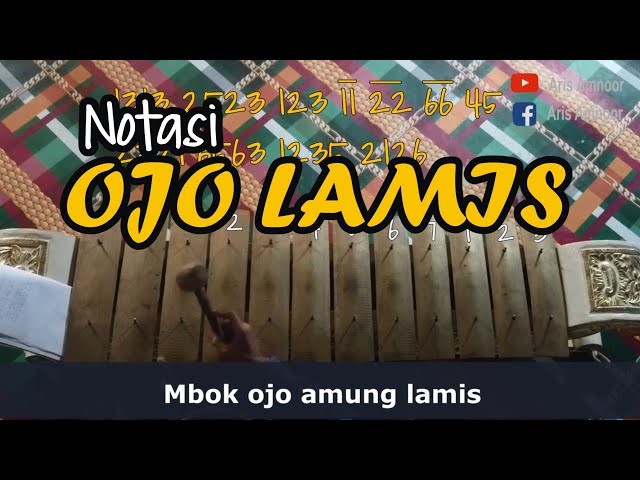 Notasi Balungan Langgam OJO LAMIS class=