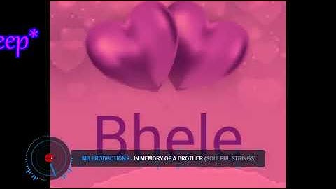 In memory of a Brother(soulful strings)-MB PRODUCTIONS