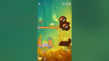 Cut the Rope Om Nom Frog Puzzle Games Android Games Walkthrough #437