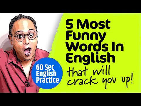 5 Most Funny English Words 😂😂😂  That Would Crack You Up! English Vocabulary Lesson | #shorts