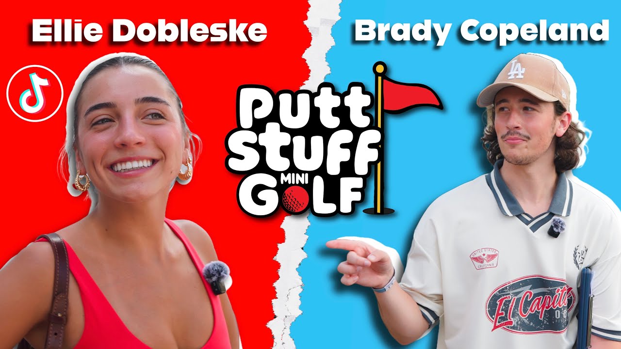 Ellie Dobleske goes CRAZY on Putt Stuff Mini Golf - YouTube