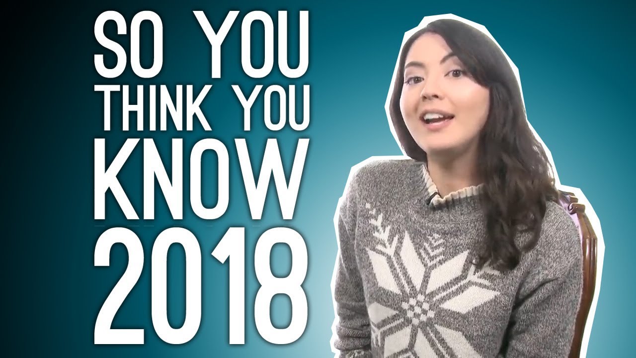 What the Hell Just Happened: So You Think You Know 2018? - Quiz of the ...