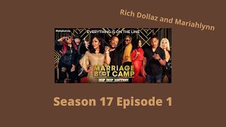 Marriage Boot Camp Hip Hop Edition S17 EP. 1/ Rich Dollaz and MariahLynn - She Damaged #Wetv