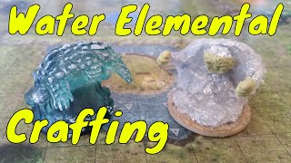 Creare una miniatura economica per D&D: Elementale dell'acqua e chat Creare una miniatura economica per D&D: Elementale dell'acqua e chat