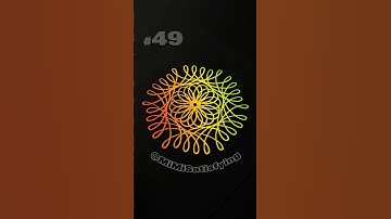 How many circles? 💈 Magic patterns Part 49 #shorts #spirograph #satisfying #asmr