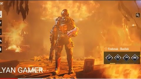 LEGENDARY FIREBREAK IN ITS ORIGINAL OUTFIT | CALL OF DUTY MOBILE |