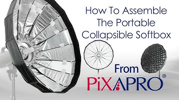 How to set up your PIXAPRO Portable Collapsible Softbox