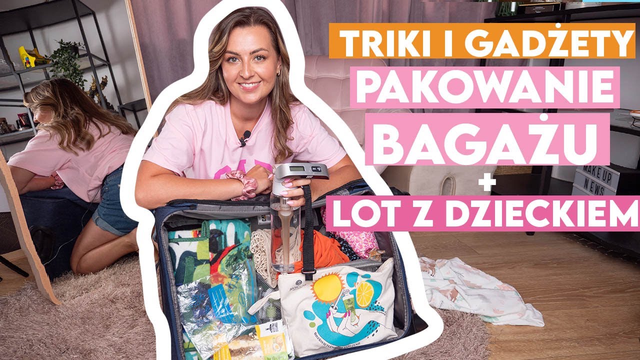 TRIKI Bagaż na Wakacje + Jak przeżyć Lot z Małym Dzieckiem? | lamakeupebella