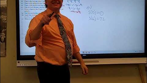 AP Calculus AB Particle Motion  --Juda math