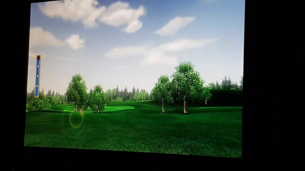 wii sports golf yard card