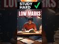 Studying Hard ✅ Still Low Marks ❌ #shorts #studytips #students #jee #neet