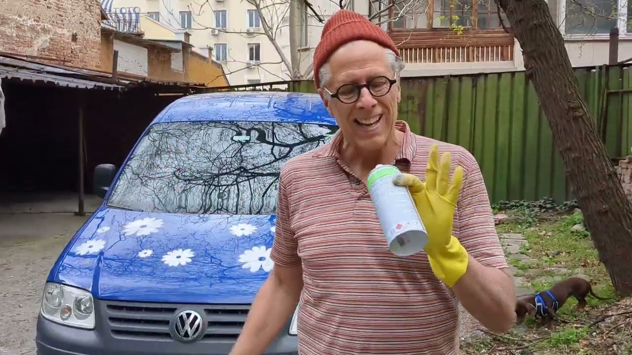 Paint Your Car with Chalk Spray Stencils