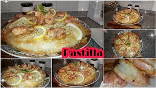 Pastilla mit Fisch  super lecker بسطيلة مع السمك لذيذة جدا